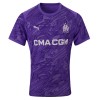 Officiële Voetbalshirt + Korte Broek Doelman Olympique de Marseille 2025-26 Purper - Kids